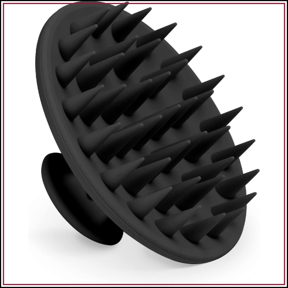 Hair Care Dandruff - Silicone Scalp Massager Shampoo Brush for