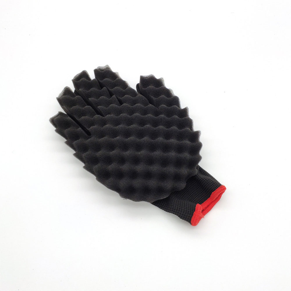 Hair Care Curly Hair - Black Curly Hair Sponge Gloves Braided