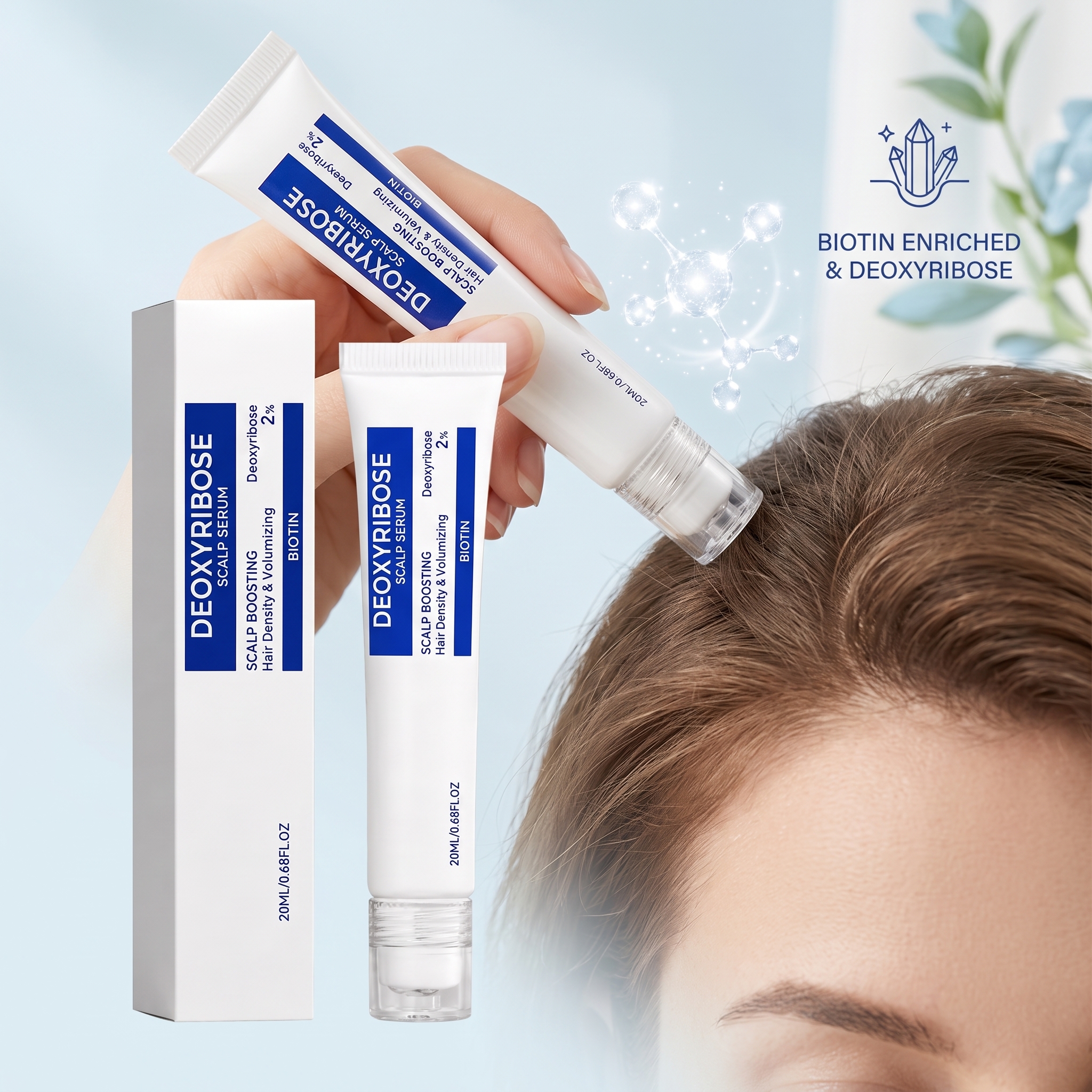 Hair Care Essence - Scalp Serum with Deoxyribose Activate Hair