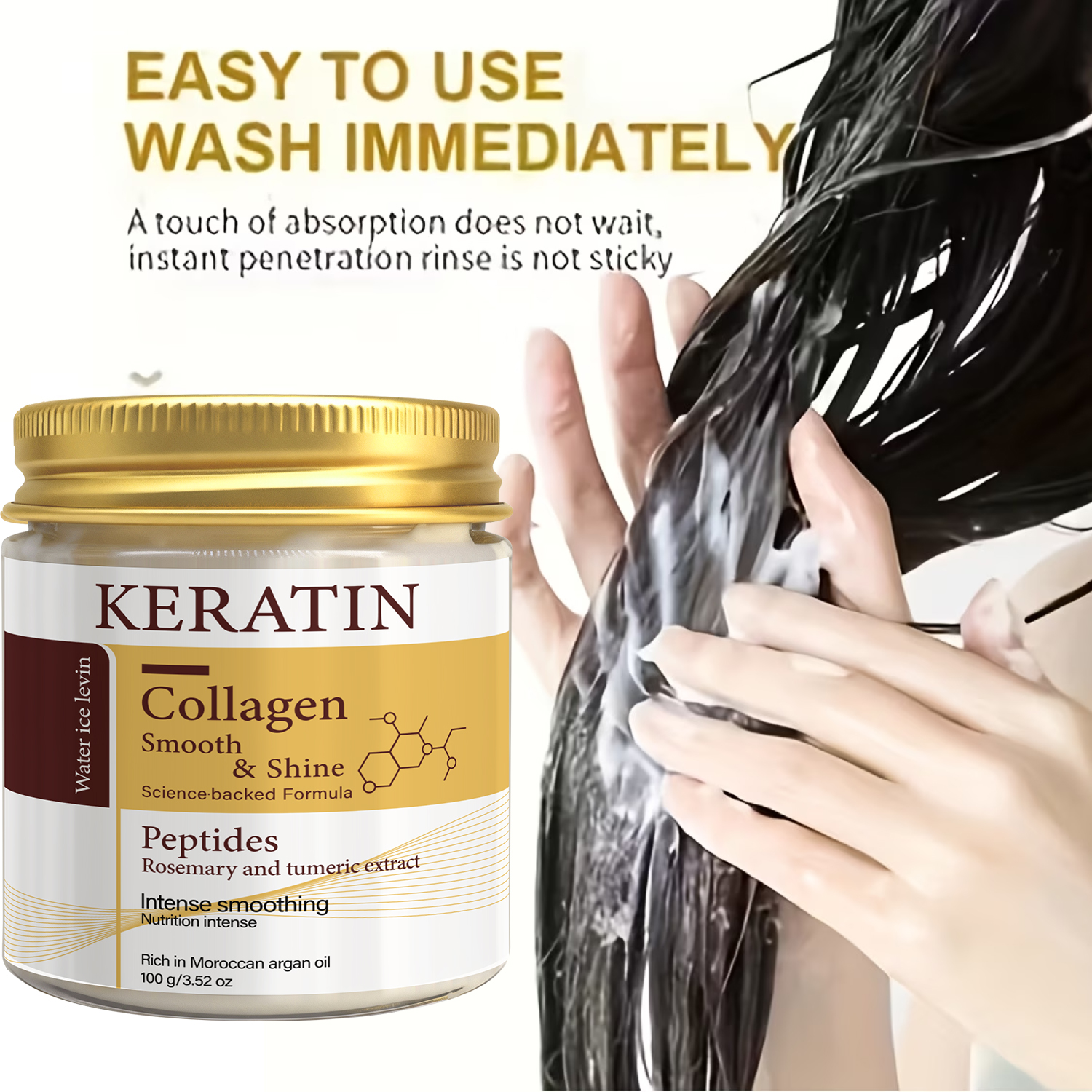 Keratin Collagen Hair Mask wit - Hair Care Dupes 리뷰 및 가격