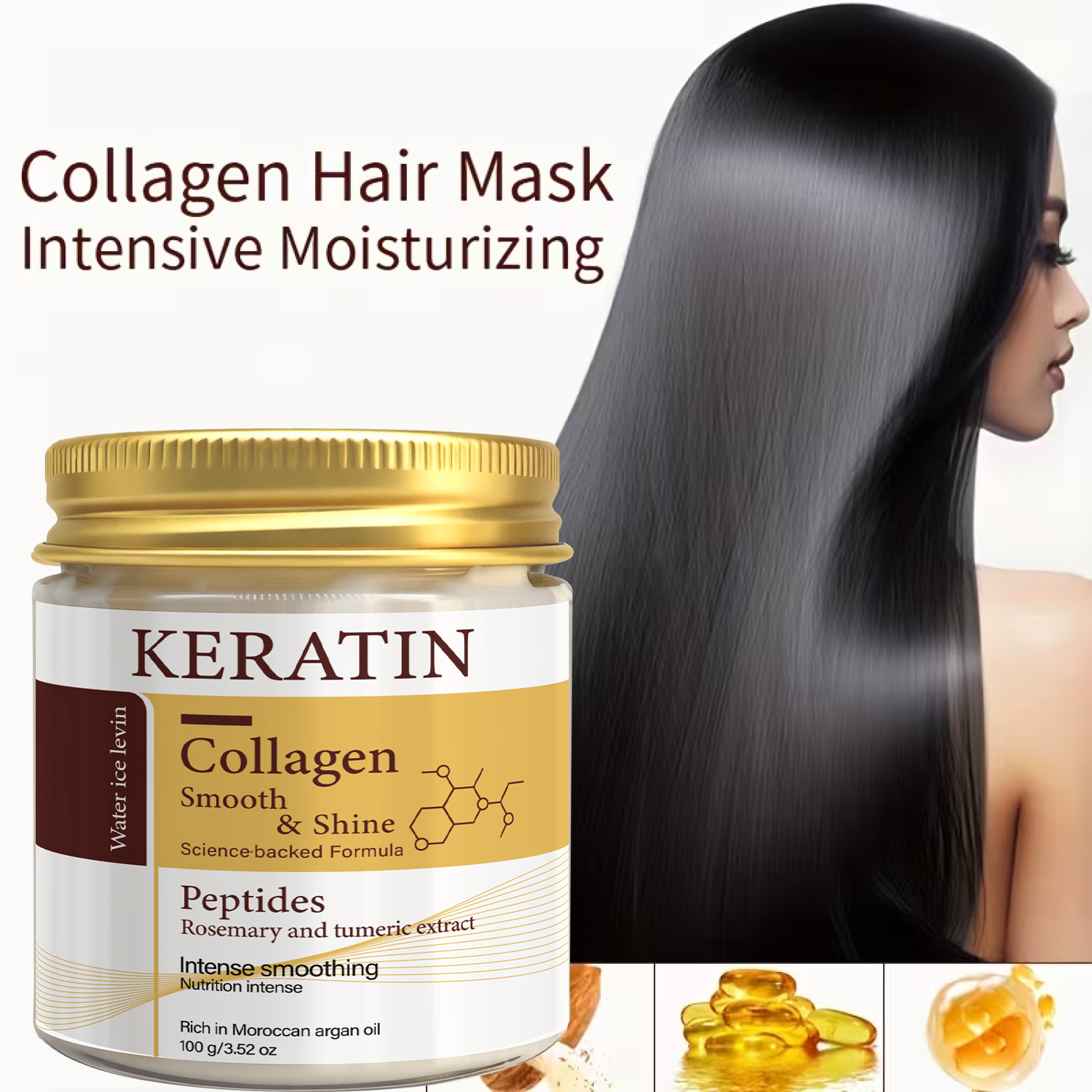Keratin Collagen Hair Mask wit - Hair Care Dupes 리뷰 및 가격