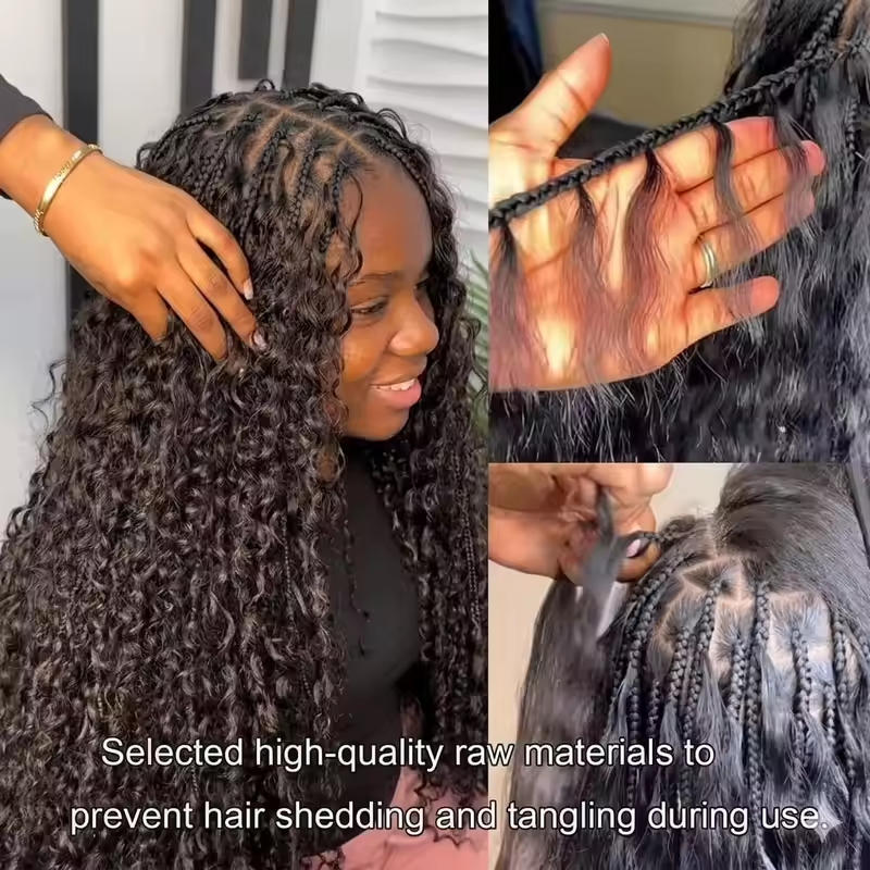 16A Human Braiding Hair for Bo - Hair Care Curly Hair 리뷰 및 가격