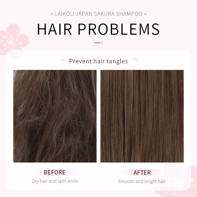 LAIKOU Japan Sakura  Shampoo R - Hair Care Dandruff 리뷰 및 가격