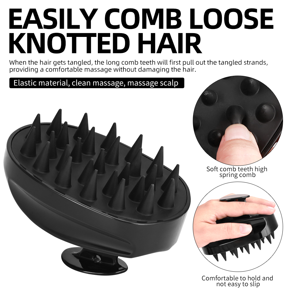 Scalp Massager Brush Non-Slip  - Hair Care Dandruff 리뷰 및 가격