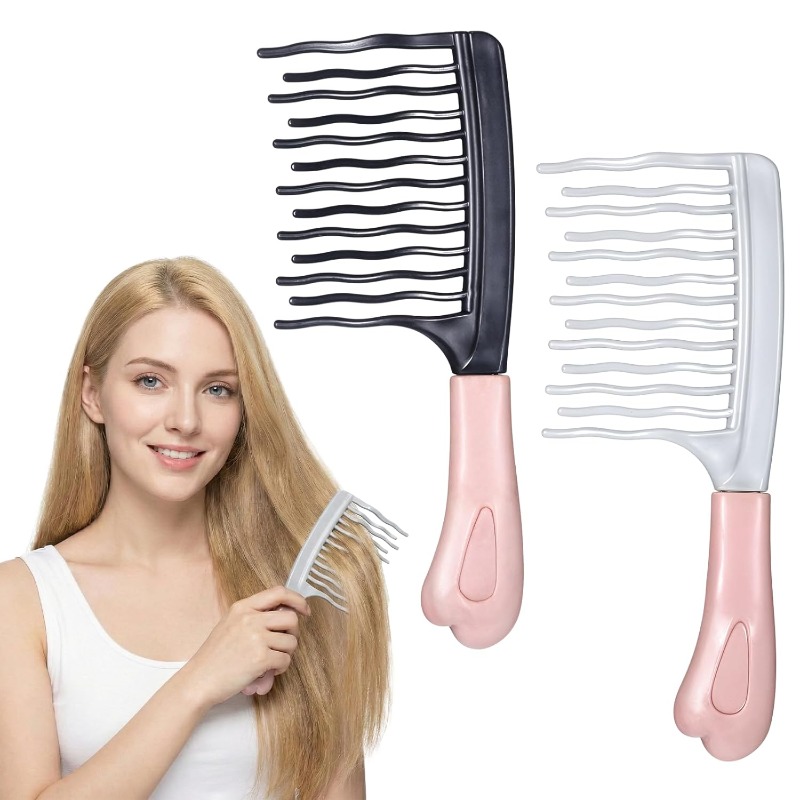 1 Anti-knotted wide tooth hair - Hair Care Curly Hair 리뷰 및 가격