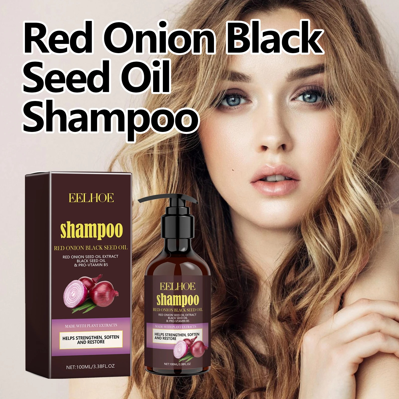 EELHOE Red Onion Black Seed Oi - Hair Care Curly Hair 리뷰 및 가격