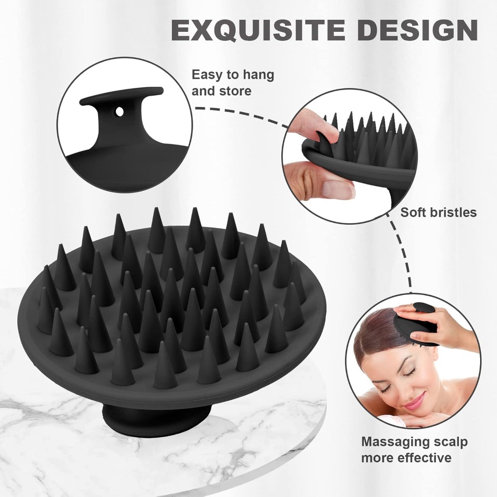 Silicone Scalp Massager Shampo - Hair Care Dandruff 리뷰 및 가격