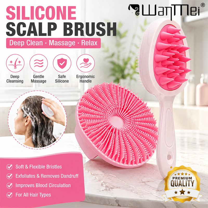 2Pcs Silicone Scalp Massage Br - Hair Care Dandruff 리뷰 및 가격