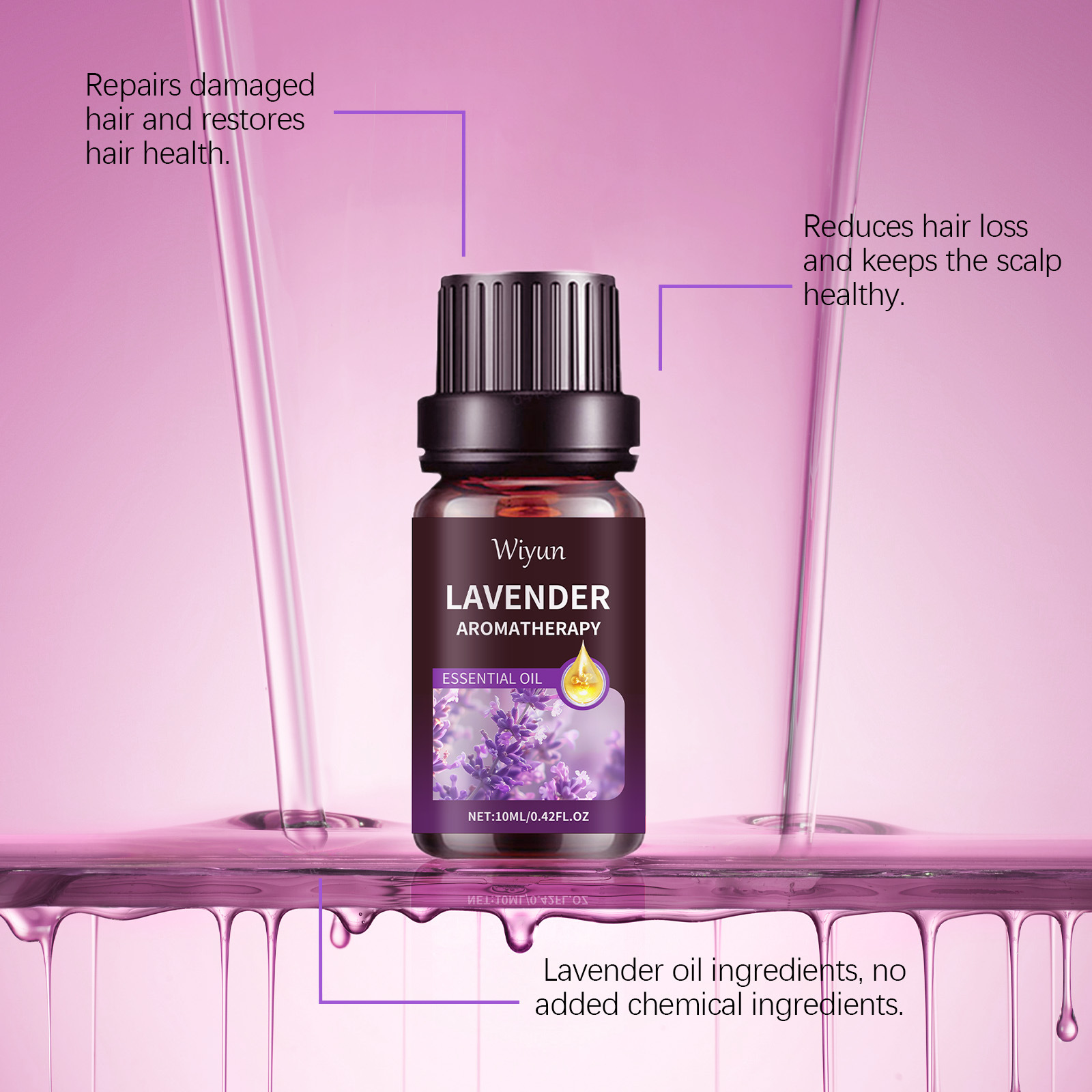 Lavender Essential Oil Anti-Fr - Hair Care Oil Serum 리뷰 및 가격