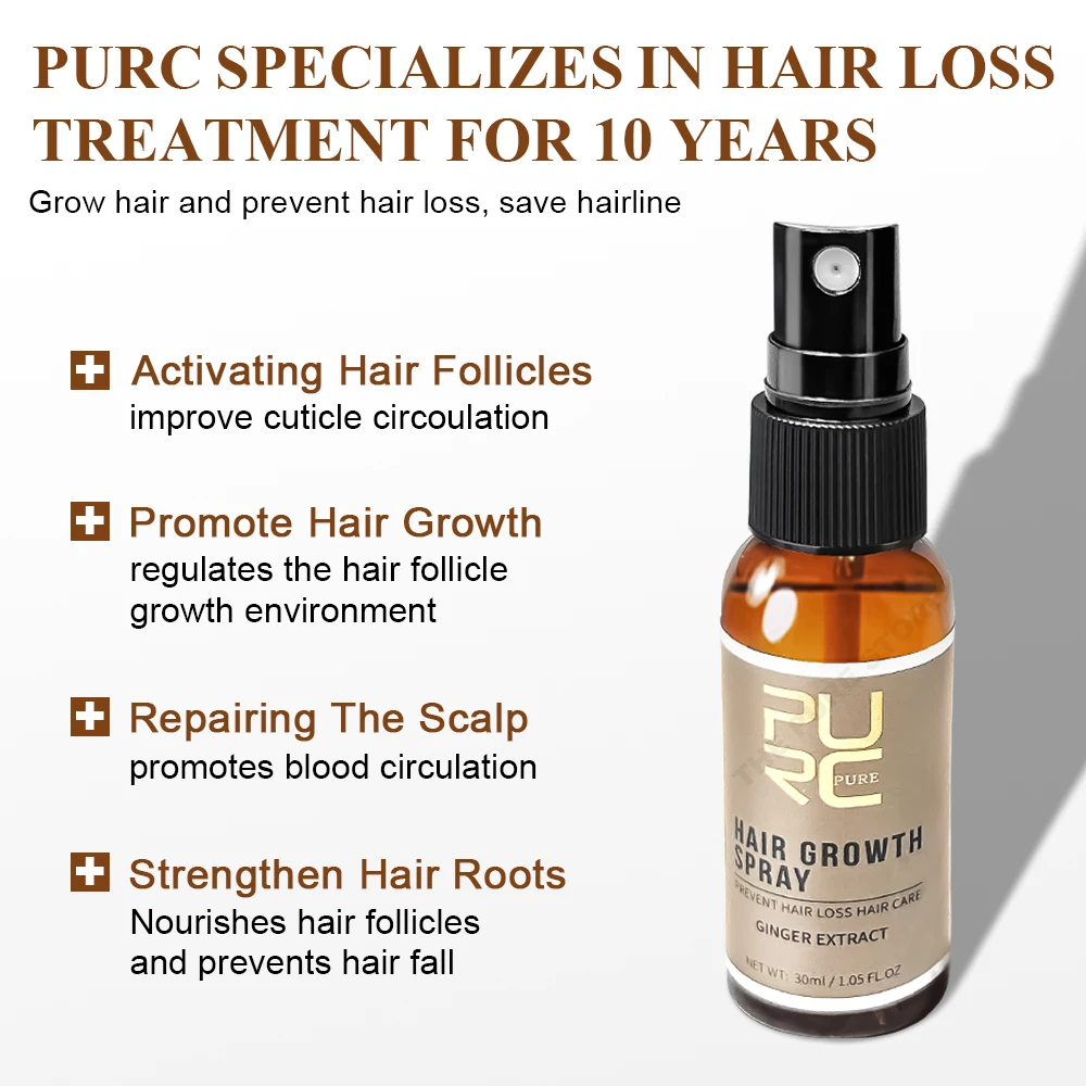 PURC Ginger Hair Spray Root St - Hair Care Oil Serum 리뷰 및 가격