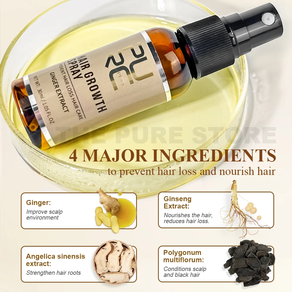 PURC Ginger Hair Spray Root St - Hair Care Oil Serum 리뷰 및 가격