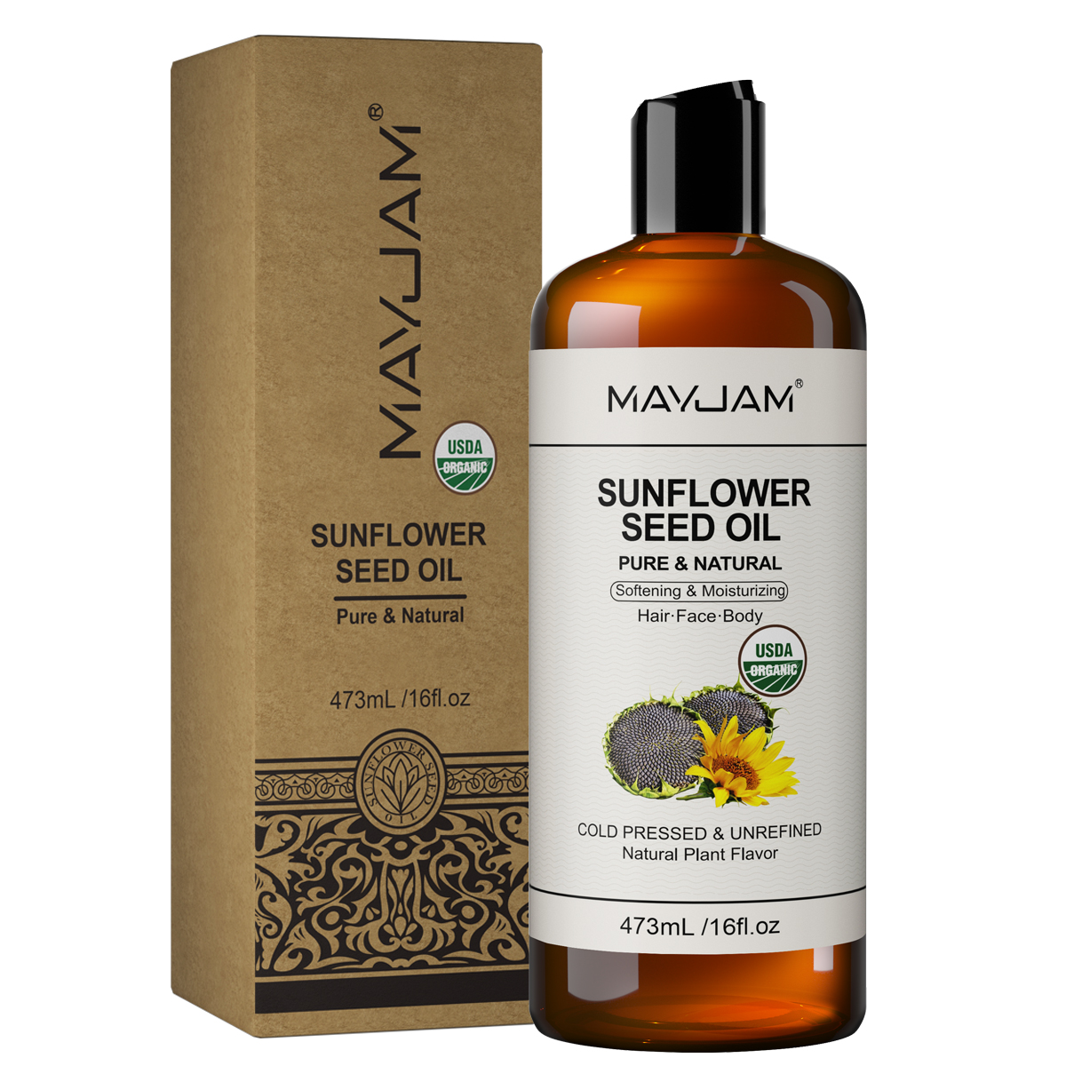 USDA Organic Coconut Oil for S - Hair Care Oil Serum 리뷰 및 가격