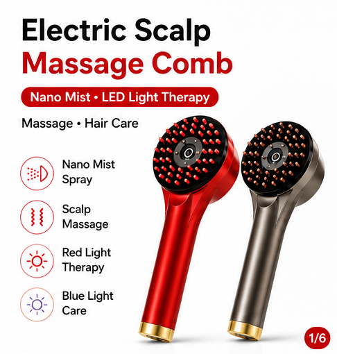 4-in-1 Electric Scalp Massager - Hair Care Homemade 리뷰 및 가격