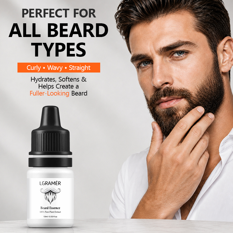 Men's Beard Growth Serum Nouri - Hair Care Oil Serum 리뷰 및 가격
