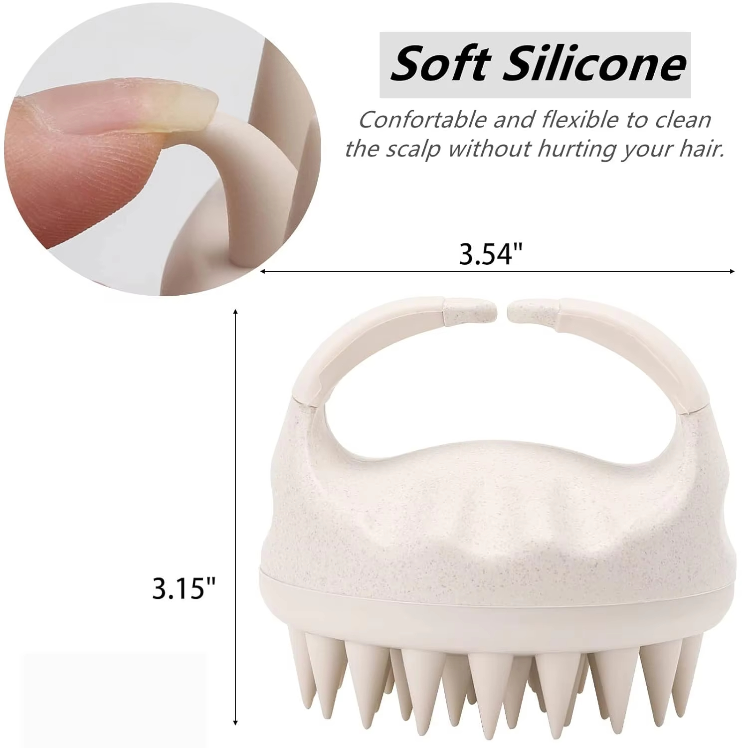 Scalp Massage Brush Scalp Clea - Hair Care Dandruff 리뷰 및 가격