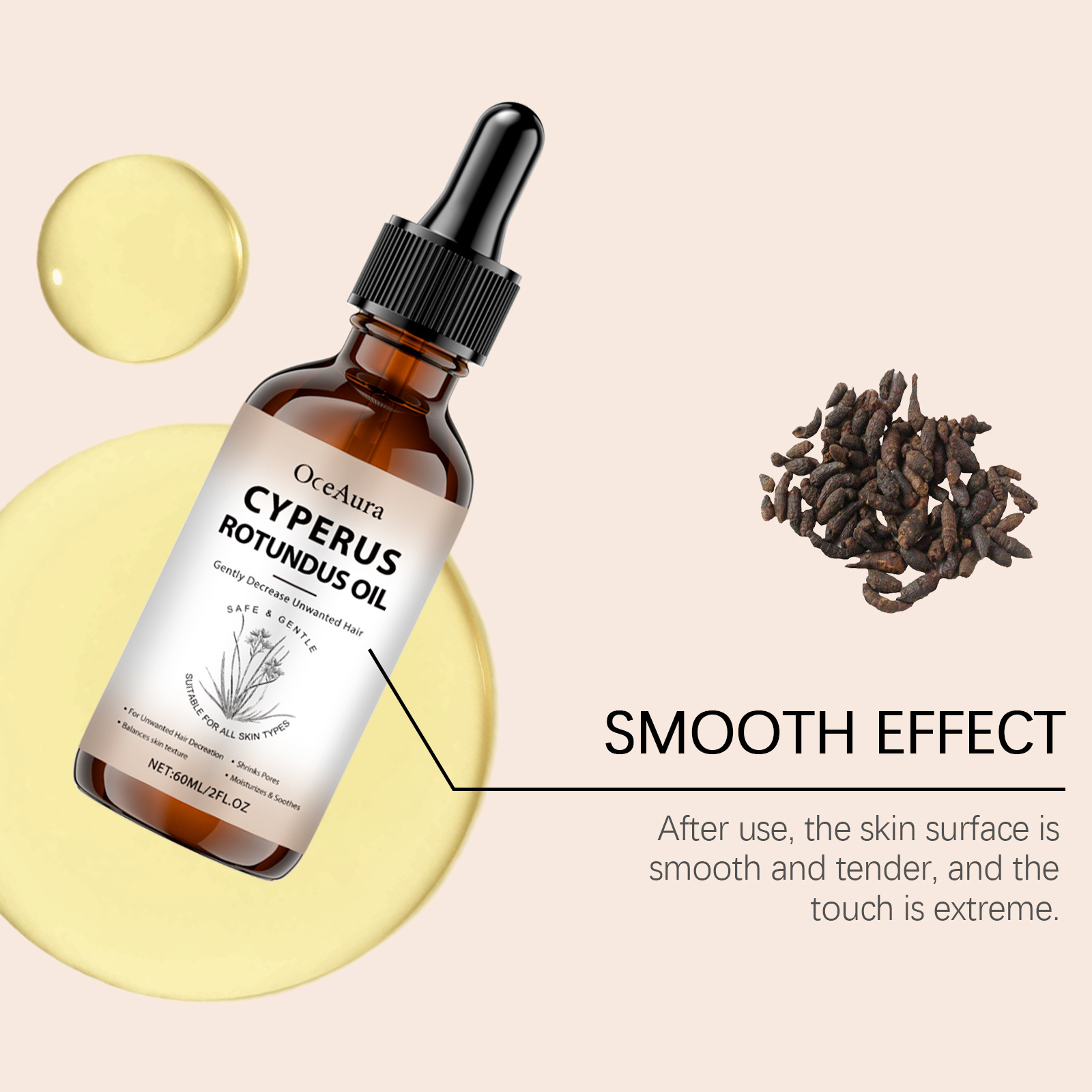 Cyperus Rotundus Oil for Hair  - Hair Care Oil Serum 리뷰 및 가격