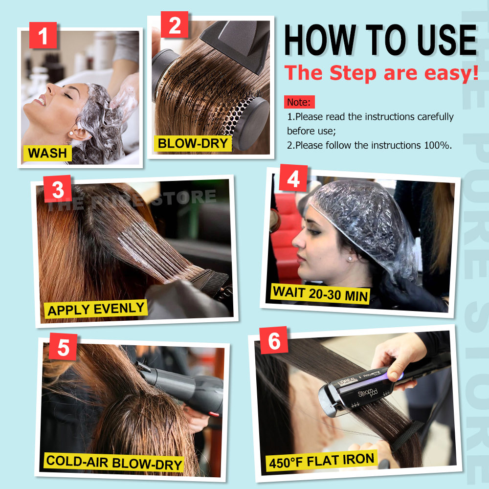 PURC 12% Keratin Smoothing Hai - Hair Care Curly Hair 리뷰 및 가격