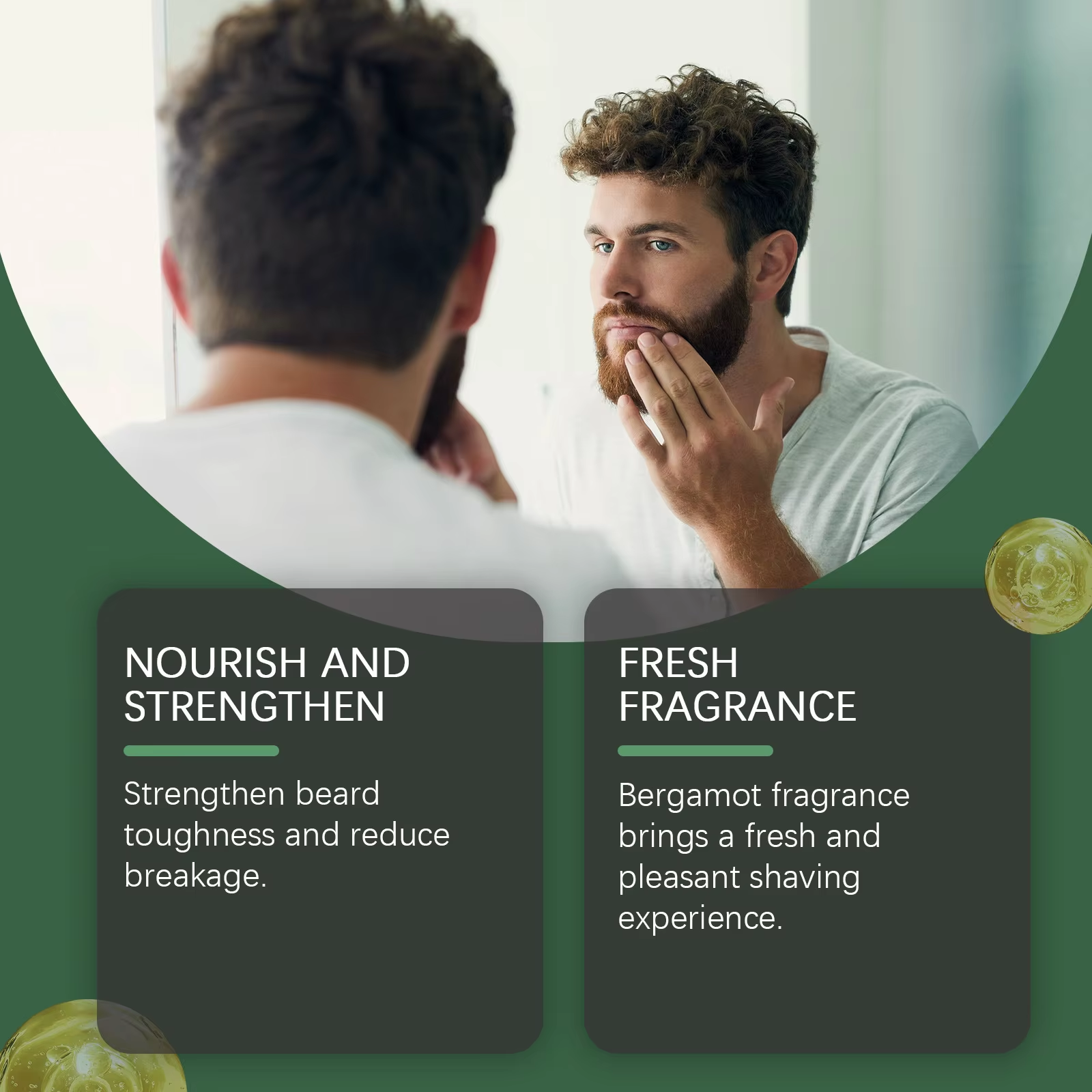 Men Beard Nourishing Oil Trim  - Hair Care Oil Serum 리뷰 및 가격
