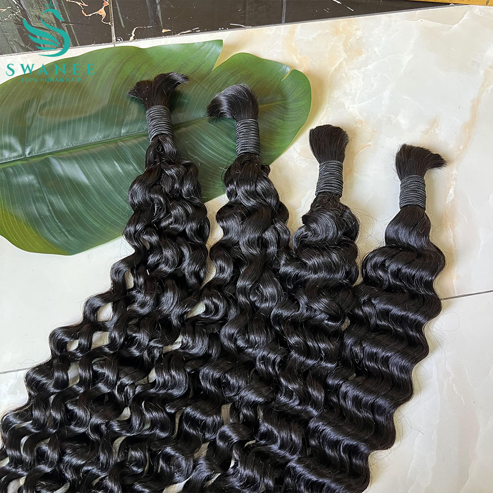 Water Wave 100% Human Hair Bul - Hair Care Curly Hair 리뷰 및 가격