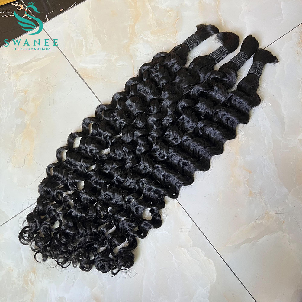 Water Wave 100% Human Hair Bul - Hair Care Curly Hair 리뷰 및 가격