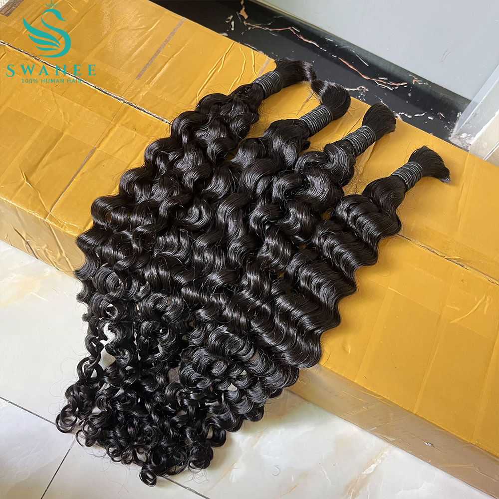 Water Wave 100% Human Hair Bul - Hair Care Curly Hair 리뷰 및 가격