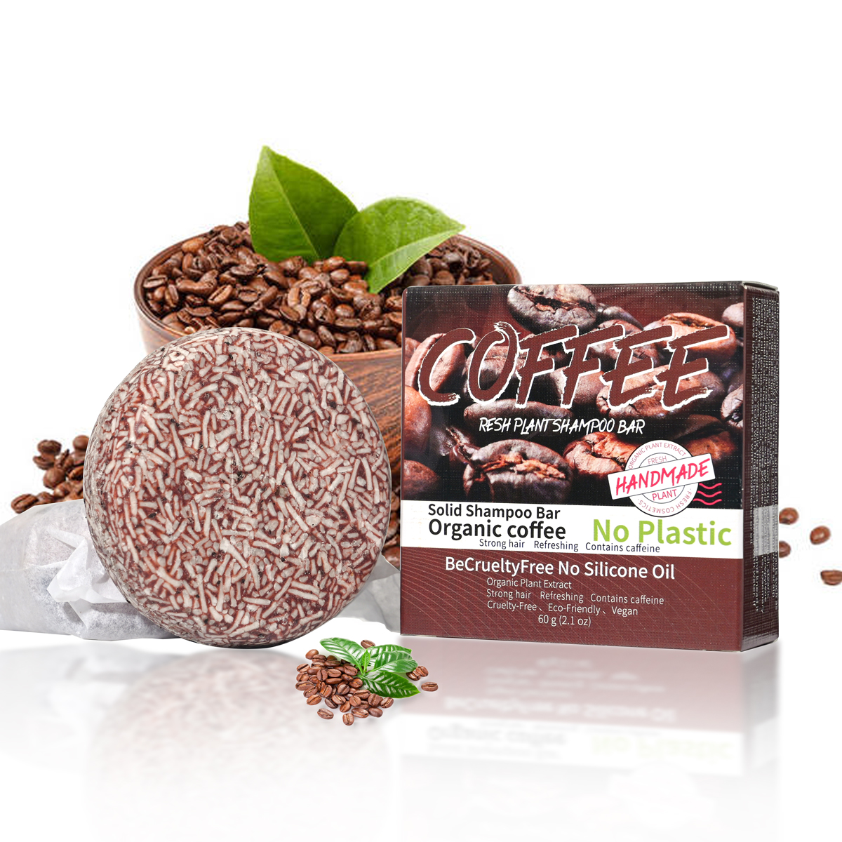 J+60g Coffee Solid Shampoo Moi - Hair Care Dandruff 리뷰 및 가격