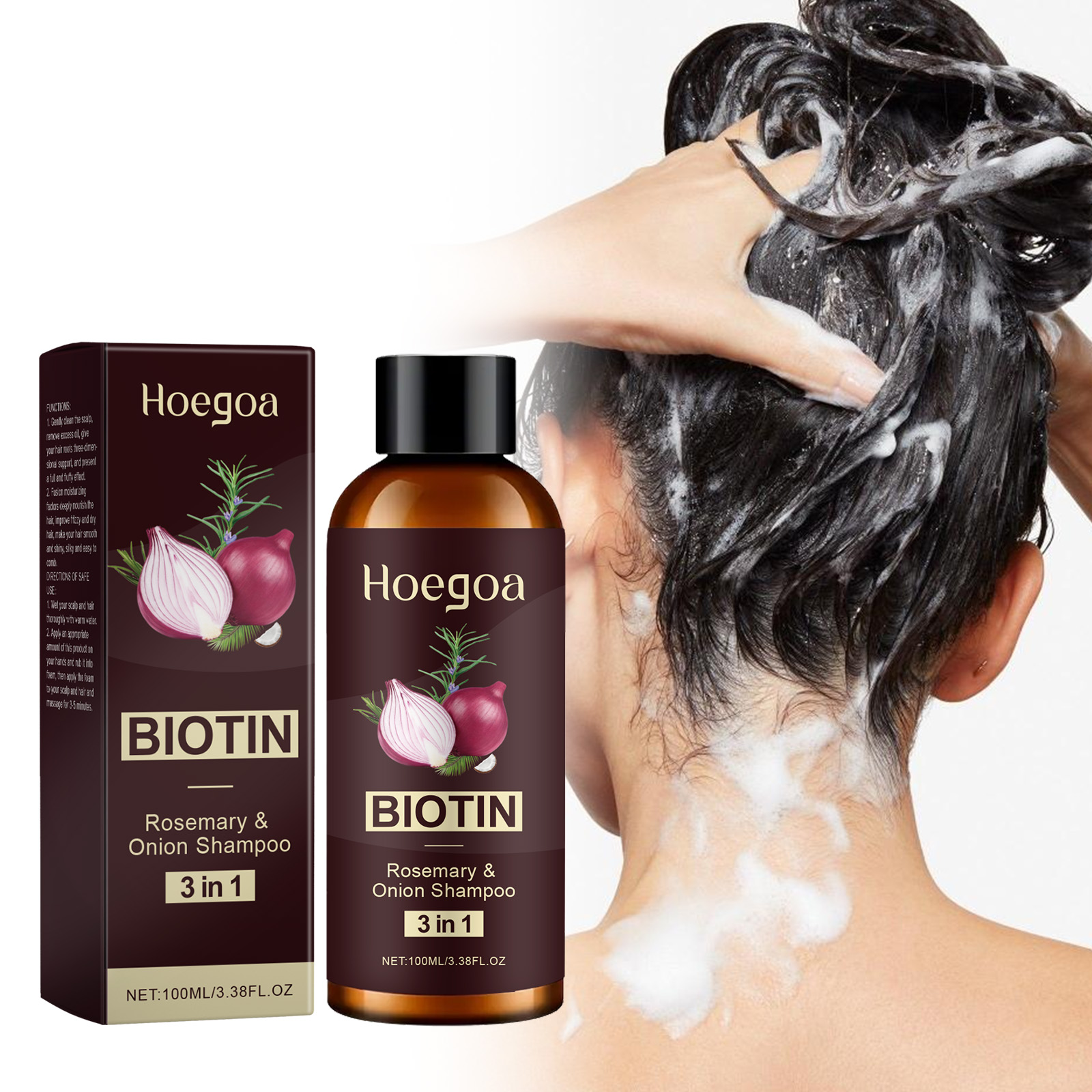 3 In 1 Rosemary Biotin Shampoo - Biotin Shampoo Thickening 리뷰 및 가격