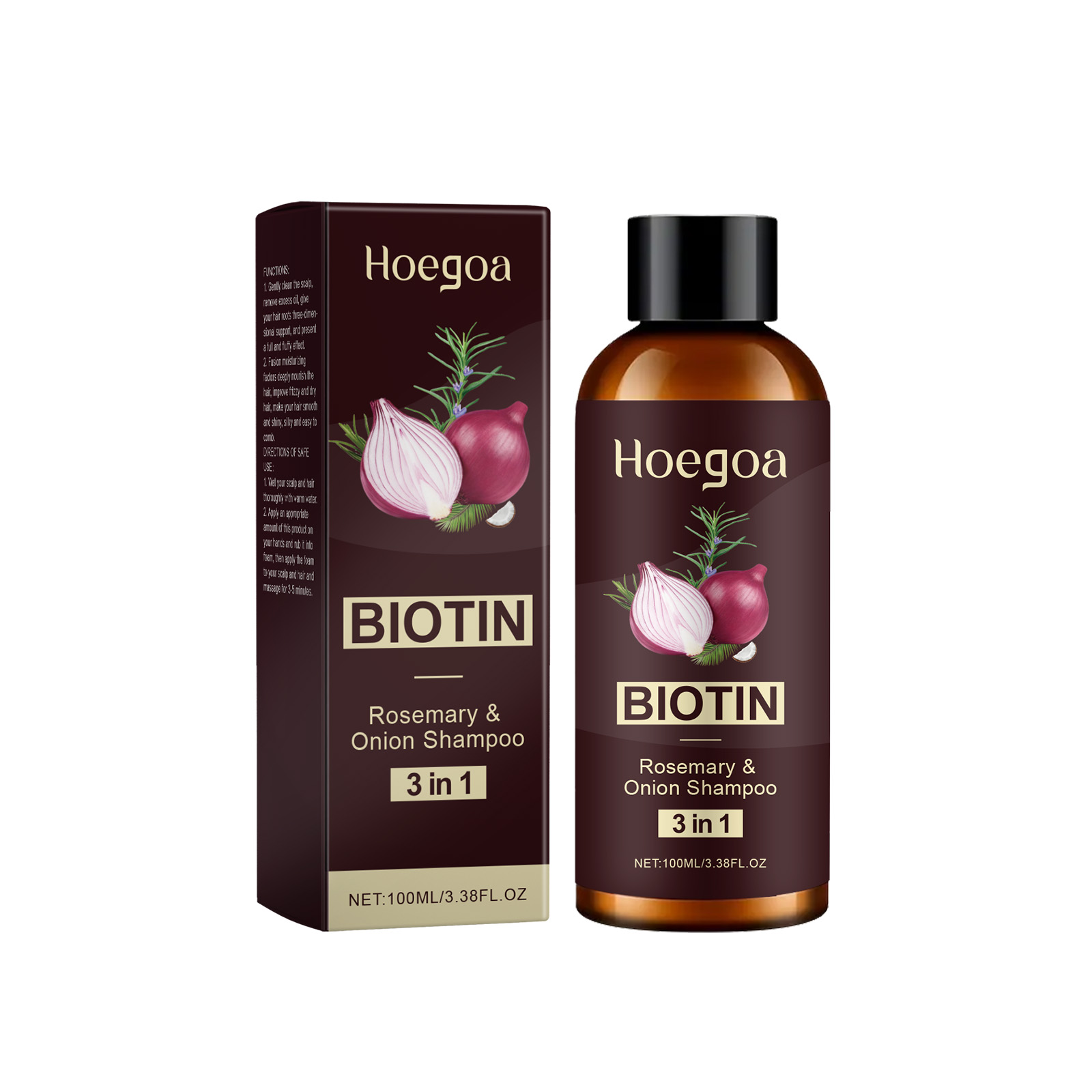 3 In 1 Rosemary Biotin Shampoo - Biotin Shampoo Thickening 리뷰 및 가격