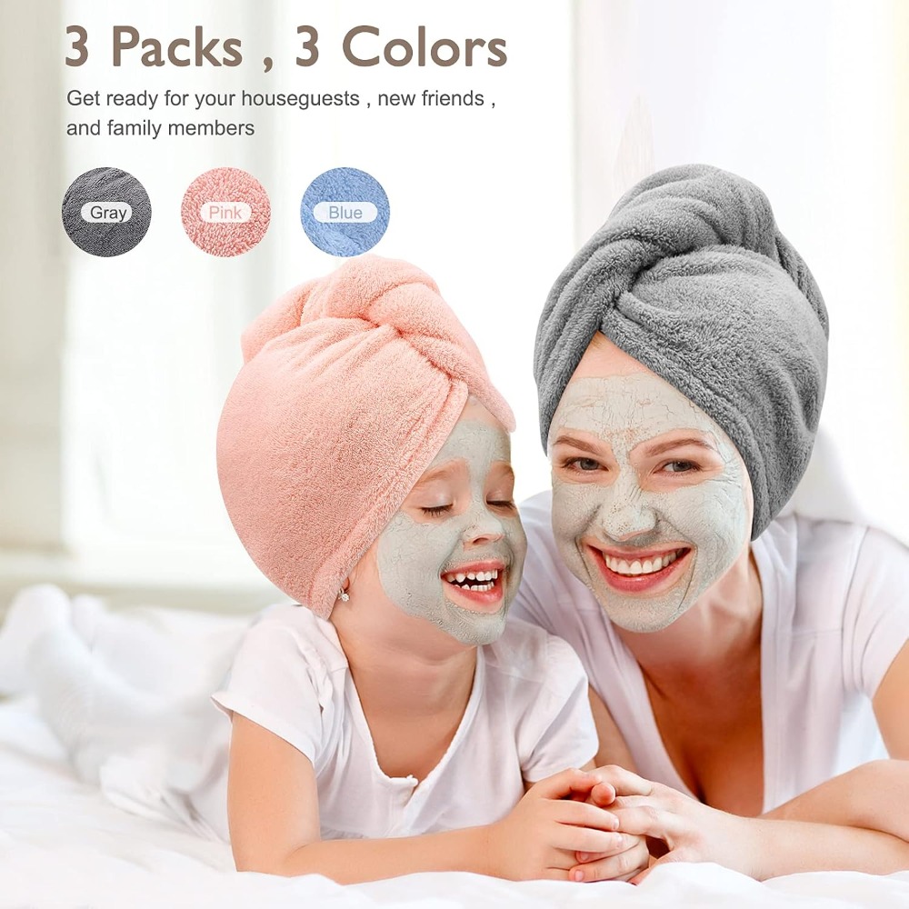 Microfiber Hair Towel Twist Tu - Hair Care Curly Hair 리뷰 및 가격