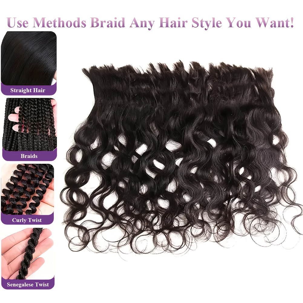 24 26 Inch Body Wave Bulk Huma - Hair Care Curly Hair 리뷰 및 가격