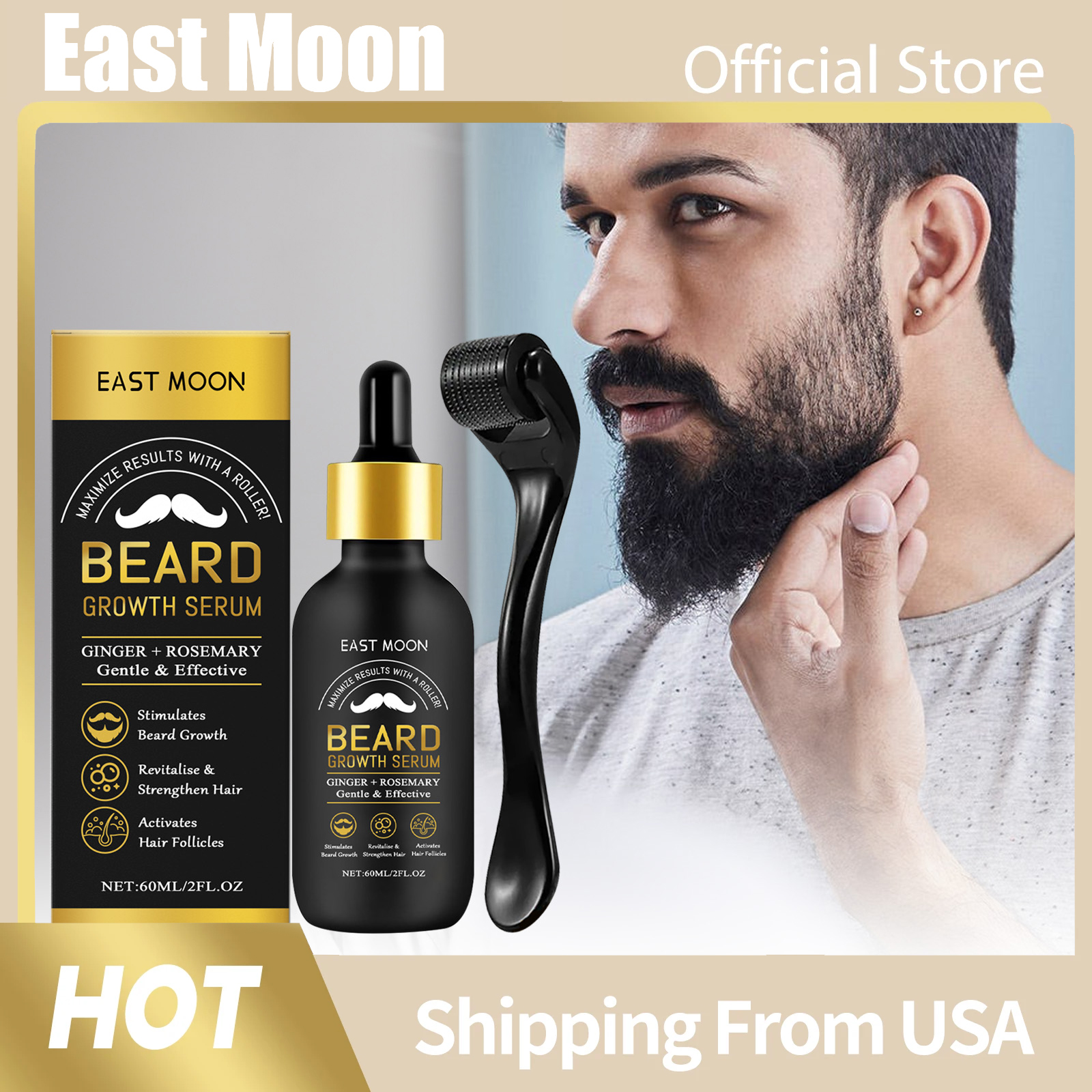 Beard Care Essential Oil Deep  - Hair Care Essence 리뷰 및 가격
