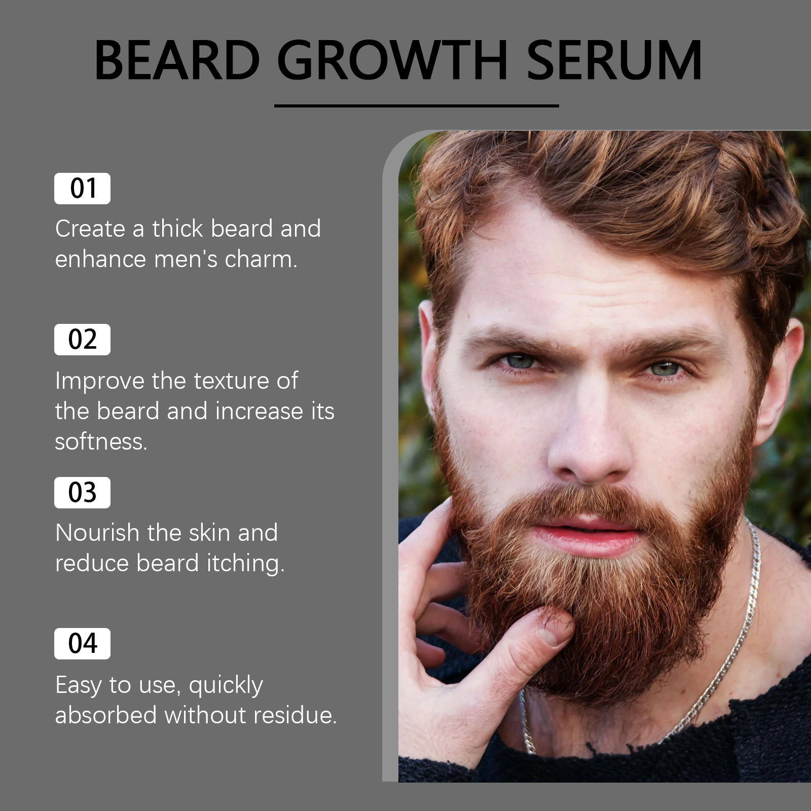Beard Care Essential Oil Deep  - Hair Care Essence 리뷰 및 가격